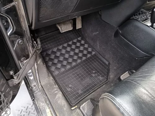 Jeep Wrangler (2007-) Set de covorașe din cauciuc Rigum
