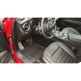   Alfa Romeo Stelvio (2016-) Set de covorașe din cauciuc Rigum