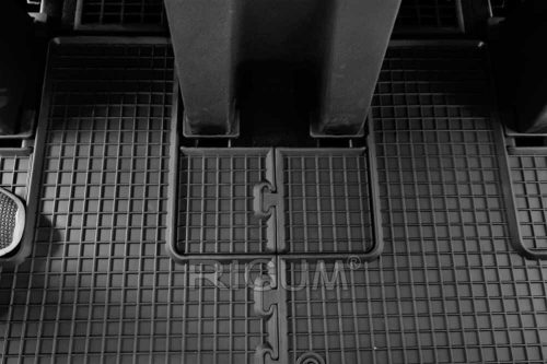 Ford Custom Tourneo (2018-) Set de covorașe din cauciuc Rigum pentru al doilea rând