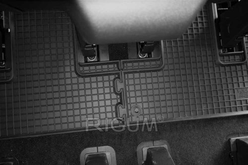 Ford Custom Tourneo (2018-) Set de covorașe din cauciuc Rigum pentru al treilea rând