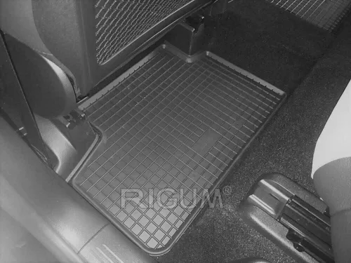 Mercedes GLB (X247) (2019-) Set covorașe din cauciuc Rigum