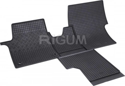 Toyota Proace ( 2016- ) / PEUGEOT Traveller ( 2016- ) / Opel Zafira ( 2016- ) / Citroen Spacetourer ( 2016- ) Set de covorașe din cauciuc Rigum