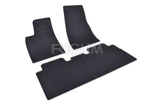 Tesla Model X ( 2015- ) Set de covoare din cauciuc Rigum
