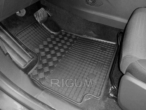Renault Arkana (2019-) Set covorașe din cauciuc Rigum