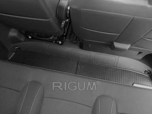 Renault Trafic ( 2014- ) Set de covorașe din cauciuc Rigum (pentru scaunele din rândul 2)